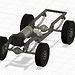 Full printable Leafspring Frame / Chassis for RC Car 1/10 Scale 260mm WB