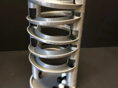 Marble Run Compatible 100 mm Split Circle
