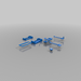 flat 2d plotter for 28BYJ stepper motors