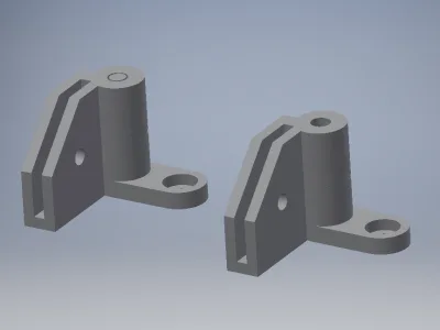 Plexiglass hinge