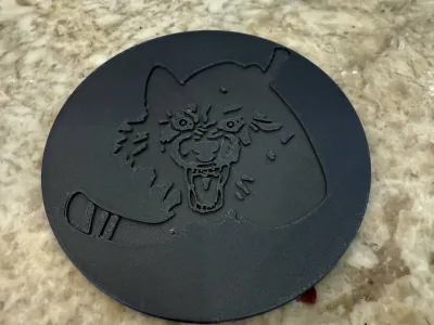 Chicago Wolves Coaster 