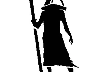 Pyramid Head stencil