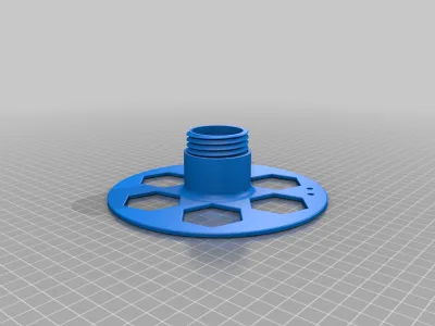 Filament spool no support two piece