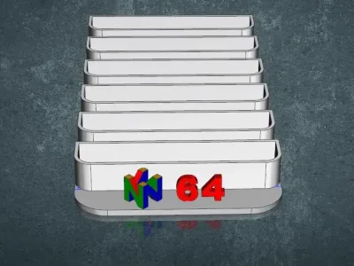 Rangement jeux Nintendo 64