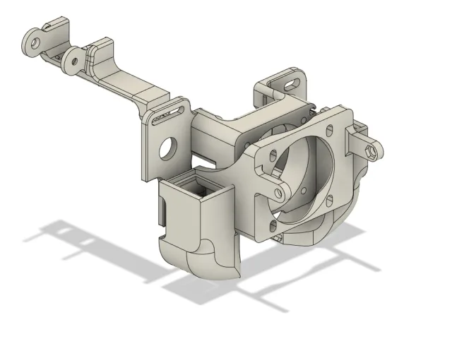 Ender 5 Micro Swiss Compatible Fan System – Modelo 3D gratuito STL
