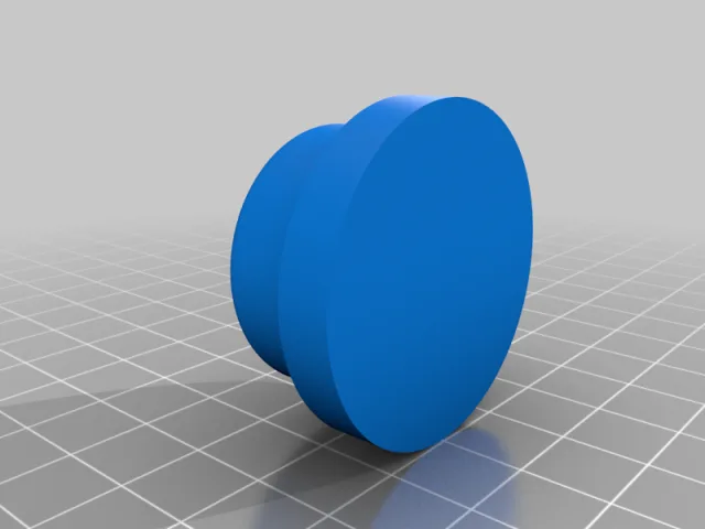 Rear engine plug for SBC in PCV port – Modello 3D gratuito STL