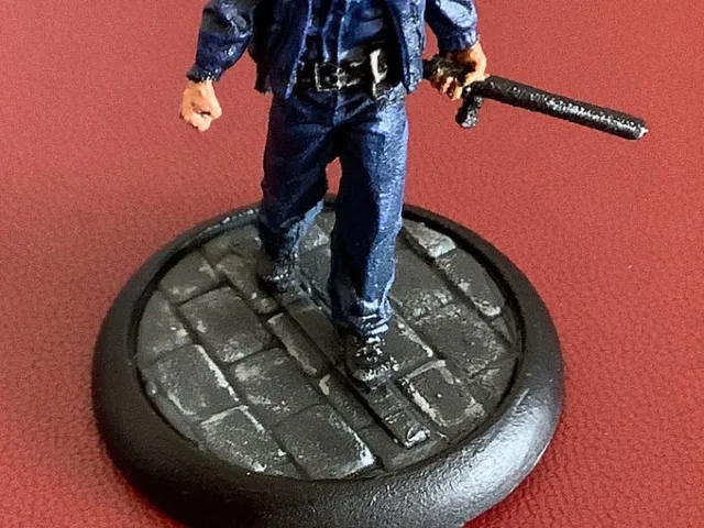 Batman Miniatures Game Base Filler – Free 3D Model STL