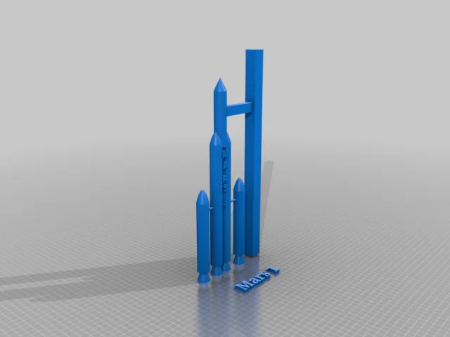 Mars 1 – Free 3D Model STL
