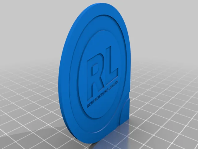 Renfrewshire Leisure Logo – Modello 3D gratuito STL