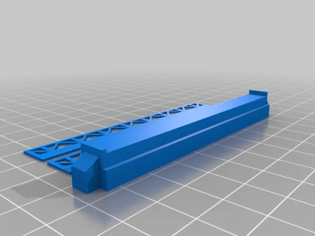 Model hangar or girder double-peg type B – Modello 3D gratuito STL