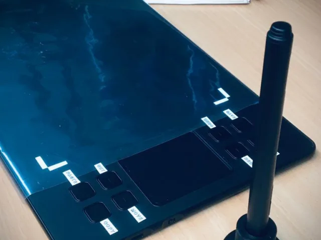 Drawing Tablet Pen Holder Graphics VEIKK A50  – Modèle 3D gratuit STL