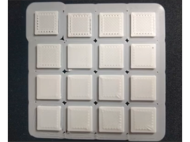 Flow Calibration Matrix (download the .3mf file) – Modello 3D gratuito STL