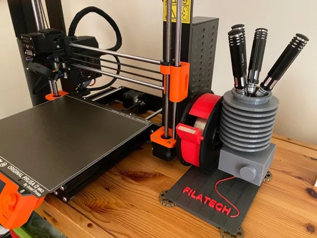 3D Printer Table Organizer and Sellotape Holder – Modelo 3D gratuito STL
