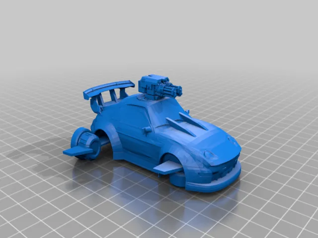 PORSHE-FIGHTER – Free 3D Model STL