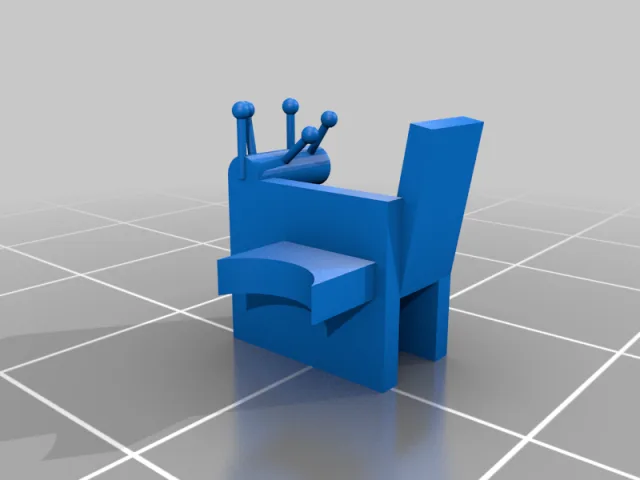 Customizing with OpenScad - Crane control post -Howto – Kostenloses 3D-Modell STL