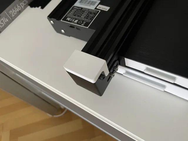 Ender 3 Pro Y-Axis Rail Cover – Kostenloses 3D-Modell STL
