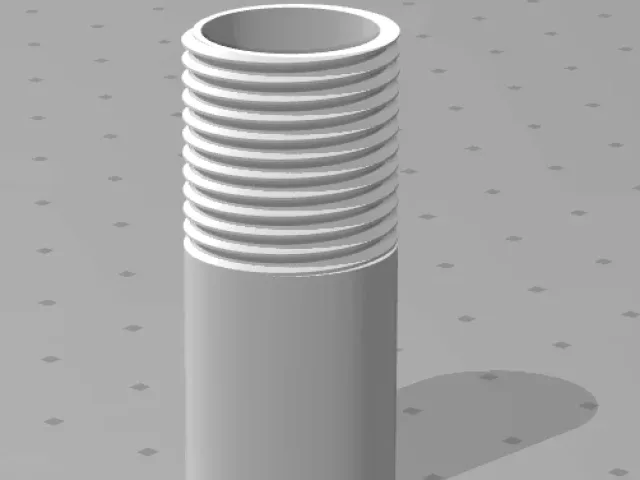 Alpha/omega Threaded Barrel – Gratis 3D-model STL