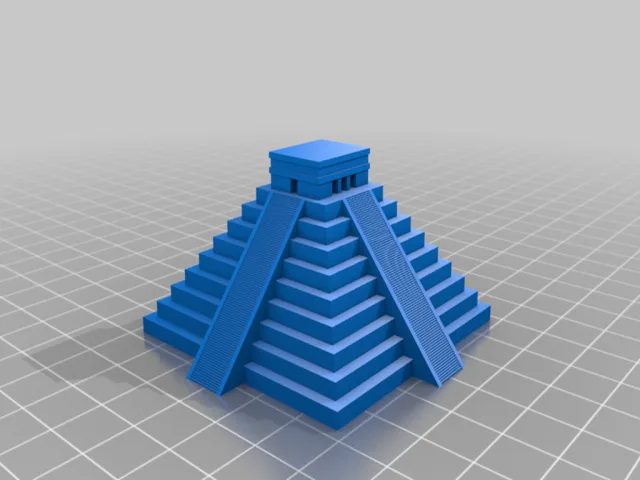 Chichen Itza Scale Model – Free 3D Model STL