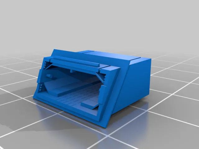 Revell/Zvezda 1:2700 Star Destroyer replacement garbage chute – Free 3D Model STL