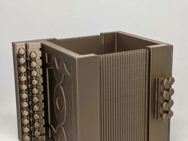 Acordeon portalapices – Kostenloses 3D-Modell STL