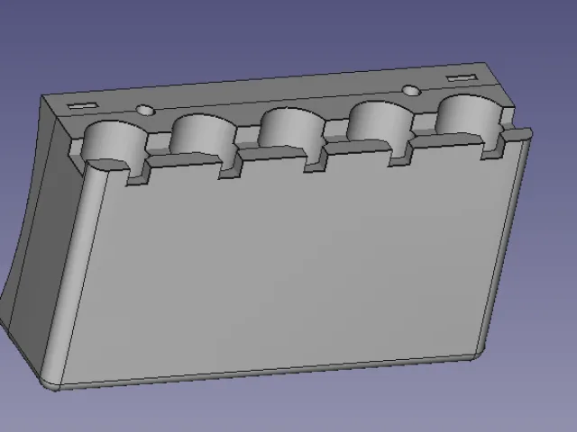 cartridge belt - cartouchière [cal.16] – Modelo 3D gratuito STL