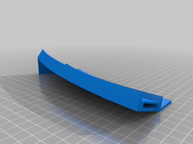 Small Single Lane 180 for diecast cars – Modello 3D gratuito STL