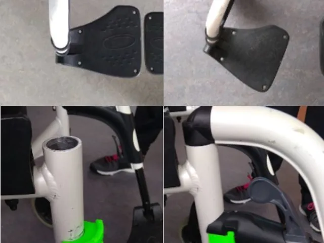 Abducted toe clip / Verrou cale-pied abducté – Kostenloses 3D-Modell STL