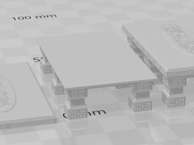 Dwarven Table - Stone Skull Studios – Modello 3D gratuito STL