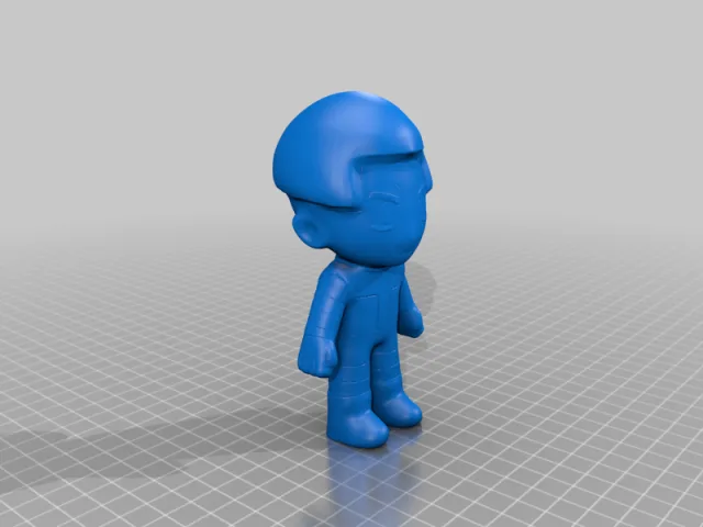 Chibi Style Team Galactic Member figurine – Kostenloses 3D-Modell STL