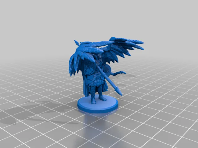 Chaos Angel (Tabletop Miniature) – Modelo 3D gratuito STL