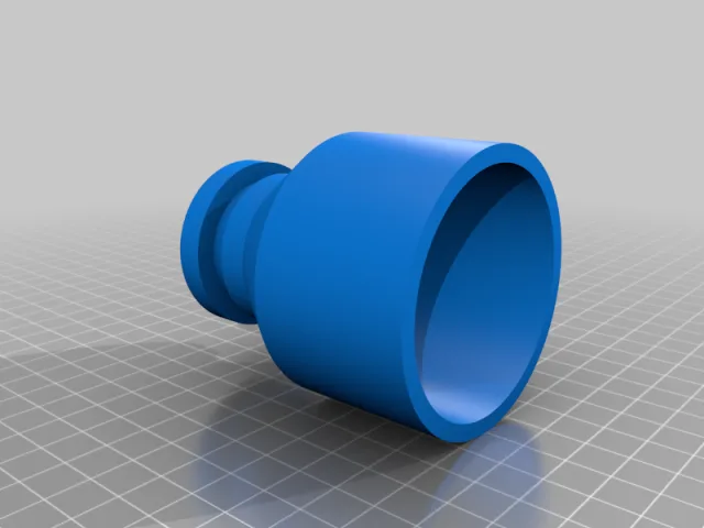 Bosch Glide Saw Adapter to Rockler Dust Right – Modelo 3D gratuito STL