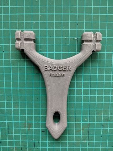 Houlston badger  - slingshot / catapult TTF/OTT – Modello 3D gratuito STL