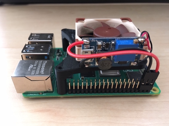 RPI4 Bare fan mount 40mm – Free 3D Model STL