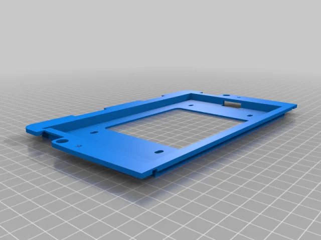 Raspberry Pi 7 inch display mount for NB Miata – Kostenloses 3D-Modell STL