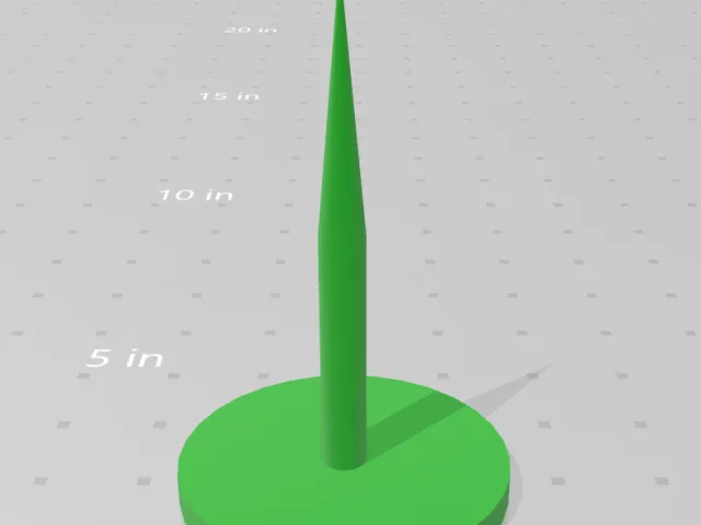 Archery Target Pin – Modèle 3D gratuit STL