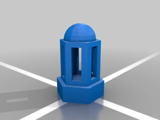 Plasticville School House Roof Cap - O scale – Modèle 3D gratuit STL