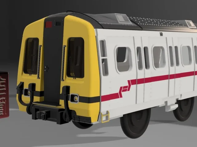 KCR Metro Cammell Yellow Head (Hong Kong) – Modelo 3D gratuito STL