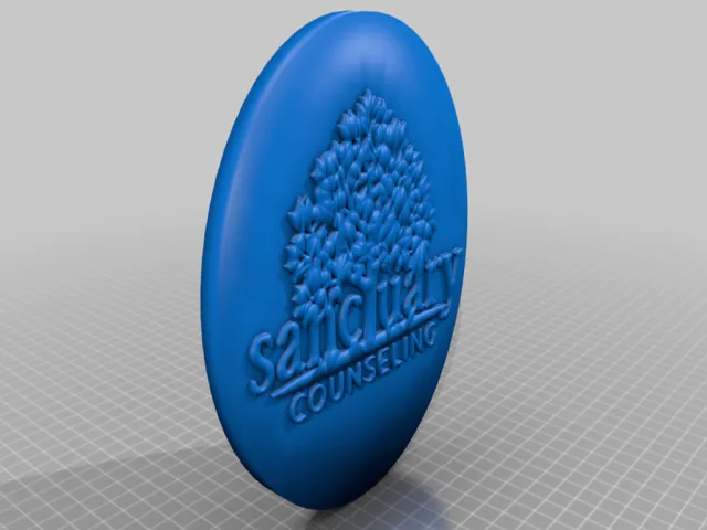 Sanctuary Counseling Button – Kostenloses 3D-Modell STL