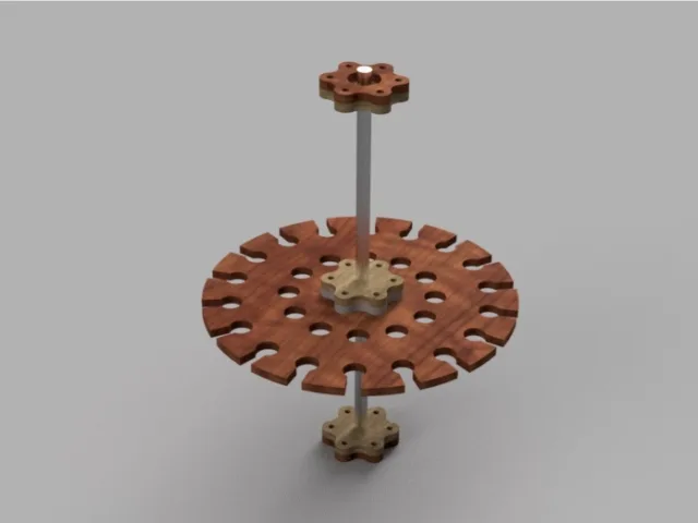 Carrousel à gouges de sculpture sur bois – Kostenloses 3D-Modell STL