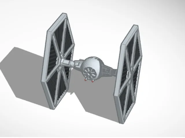Tie Fighter – Gratis 3D-model STL