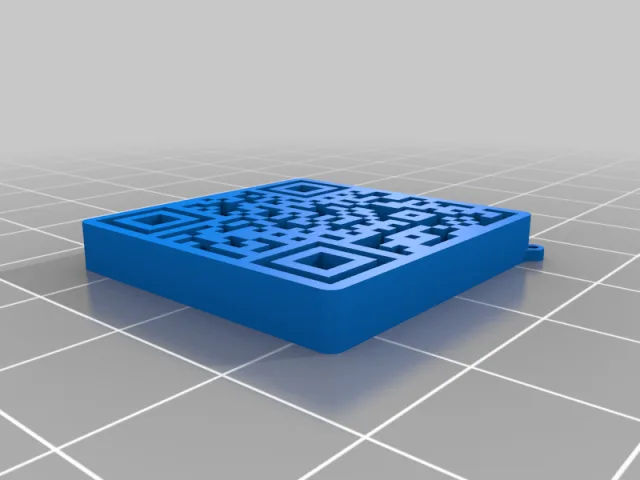 Archangel Uriel Infinity QR Code – Modello 3D gratuito STL