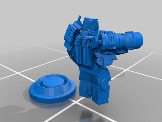 Megatron Roblox Miniature – Modello 3D gratuito STL