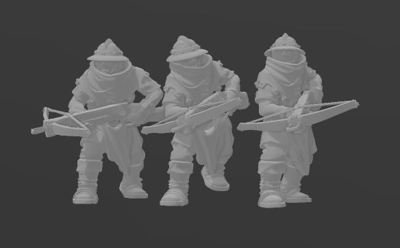 militia heavy crossbow - remix – Kostenloses 3D-Modell STL
