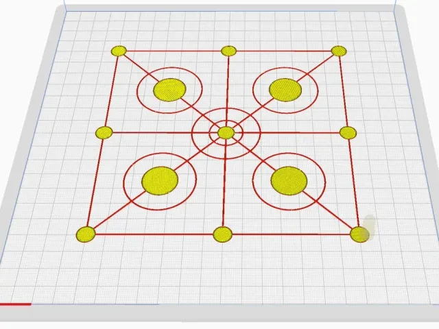 Bed Level Test – Modelo 3D gratuito STL