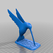 Hummingbird With Bases! (anti knock over) – Gratis 3D-model STL