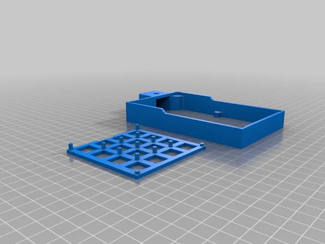 RobotDyn 4x4 KeyPad Breakout Single Encoder – Gratis 3D-model STL