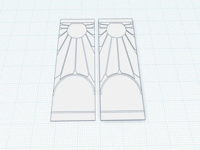 Tanjiro Earring – Kostenloses 3D-Modell STL