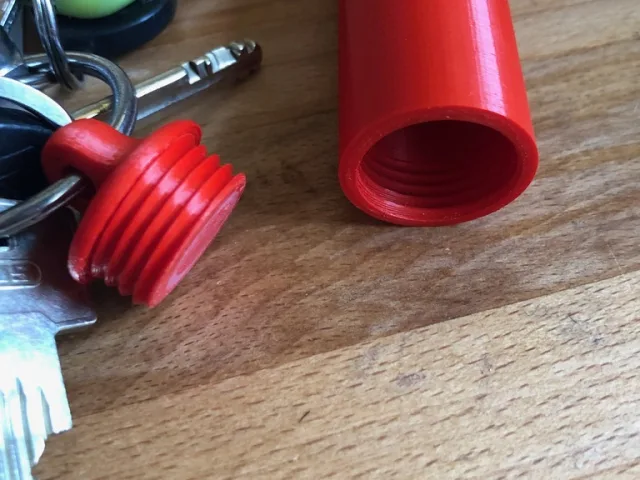 Keychain Container  – Kostenloses 3D-Modell STL