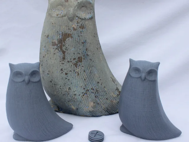 Ceramic Owl – Modello 3D gratuito STL