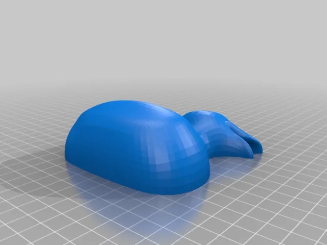 Half of a Rubber Duck – Modèle 3D gratuit STL